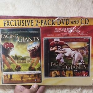 Facing the Giants 2 pack DVD and Cd